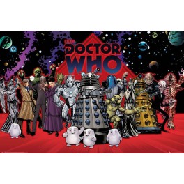 Poster Doctor Who Compilacion