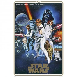 Poster Star Wars Episodio...