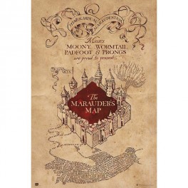Poster Harry Potter Mapa...