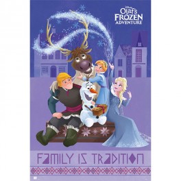 Poster Frozen Personajes