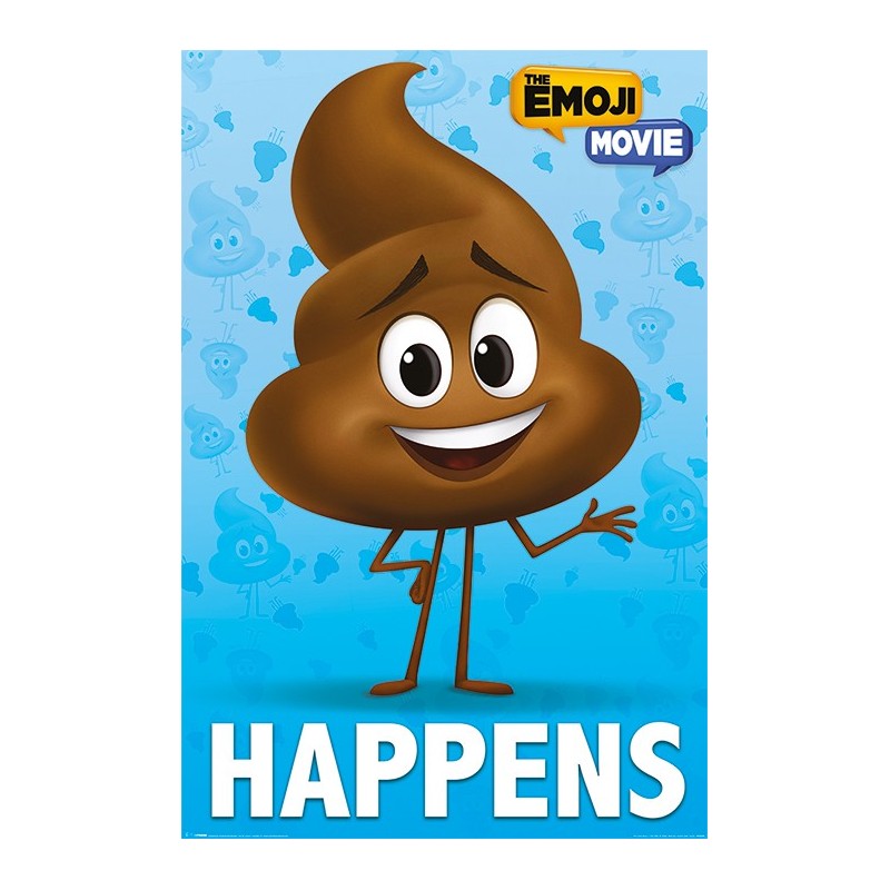 Poster Los Emoji (Poop Happens)