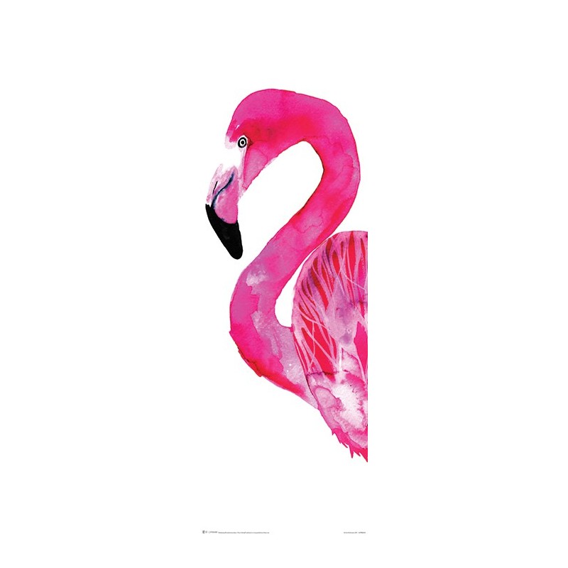 Póster Slim Sofie Rolfsdotter Flamingo Vertical Alargado