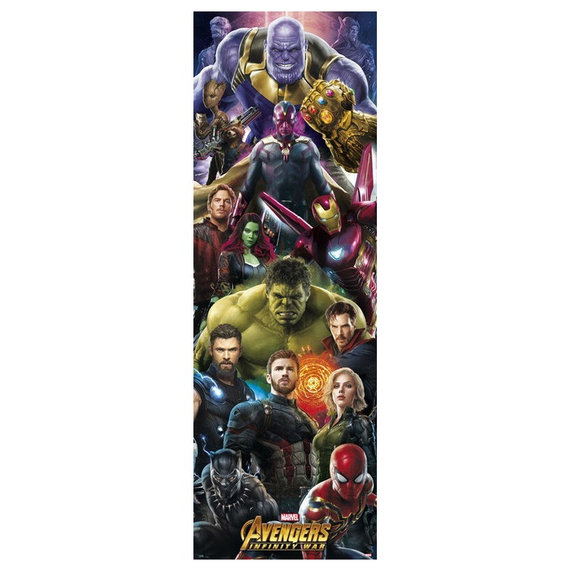 Poster Puerta Marvel Avengers Infinity War