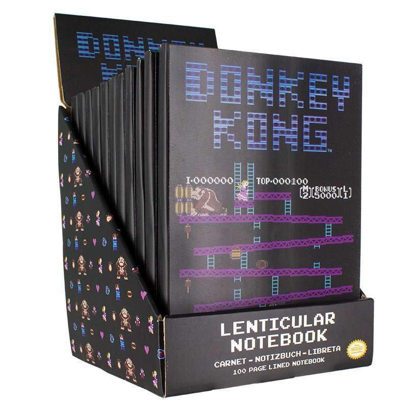 Cuaderno 3D Lenticular Nintendo Donkey Kong