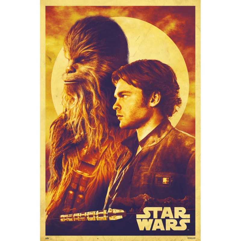 Poster Star Wars Solo Han & Chewie