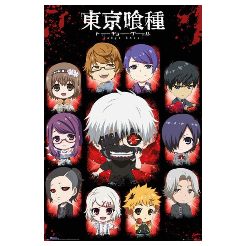 Poster Tokyo Ghoul Chibi Characters