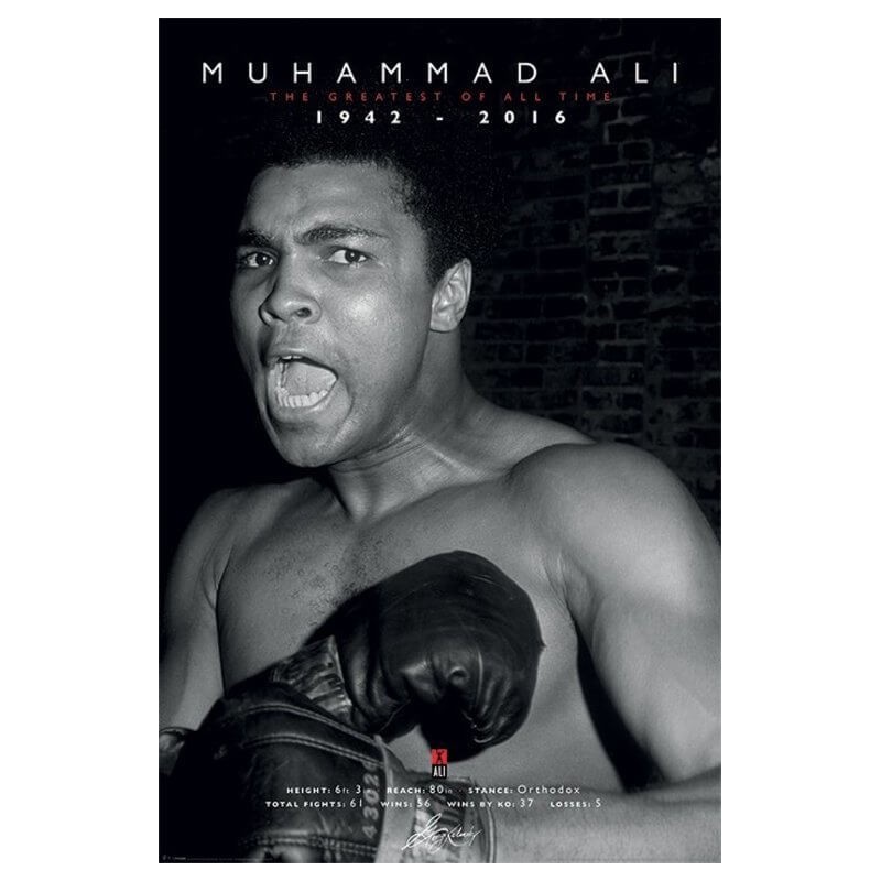 Poster Muhammad Ali Commemorative Greatest