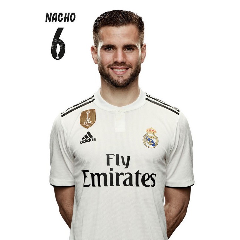 Postal Real Madrid 2018/2019 Nacho Busto