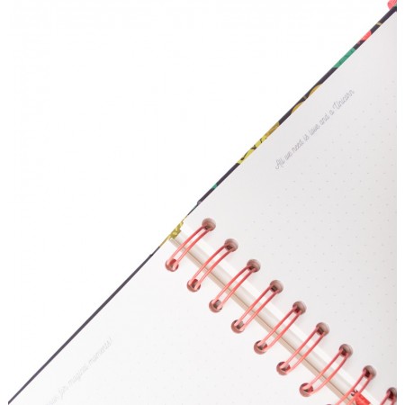 Notebook Premium A5 Spine Wire-O Unicorn