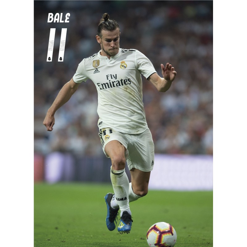 Postal Real Madrid 2018/2019 Bale Accion