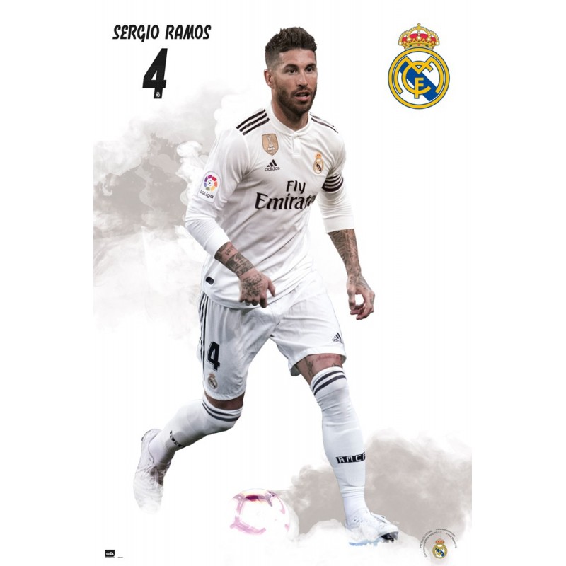 Poster Real Madrid 2018/2019 Sergio Ramos