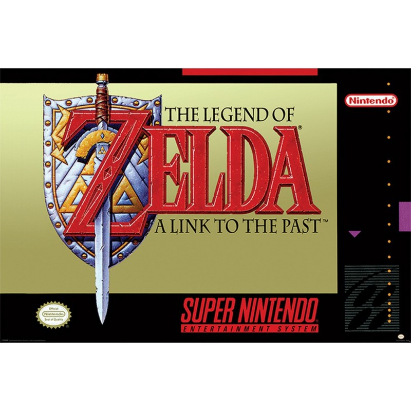 Poster Super Nintendo Zelda