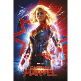 Poster Marvel Capitana Marvel One Sheet