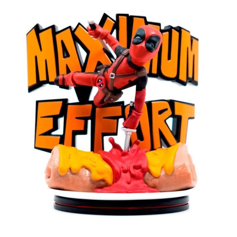 Figura Qfig Marvel Deadpool Maximum Effort