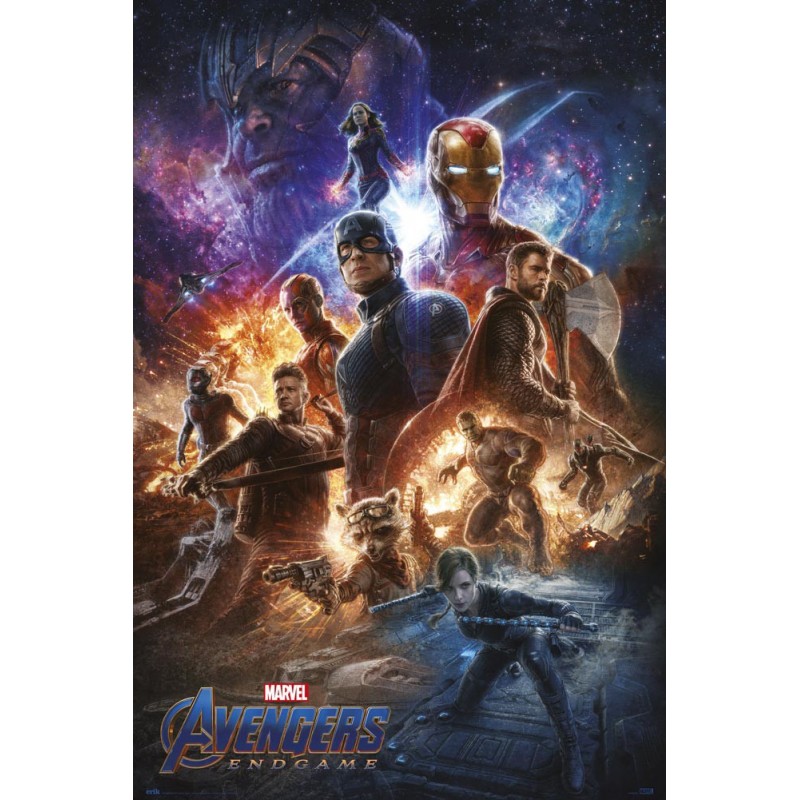 Poster Vengadores Endgame Cartel Promocional Marvel Studios