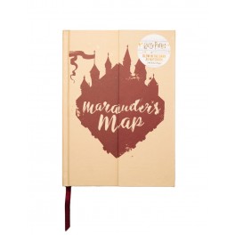 Cuaderno A5 Harry Potter Marauders Map