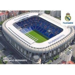 Postal Real Madrid Estadio...