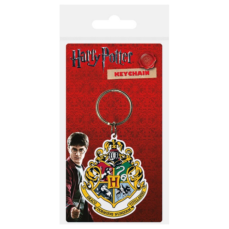 Llavero Harry Potter Hogwarts Crest Carded