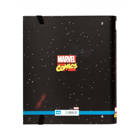 Carpeta 4 anillas troquelada premium Marvel comics Avengers 