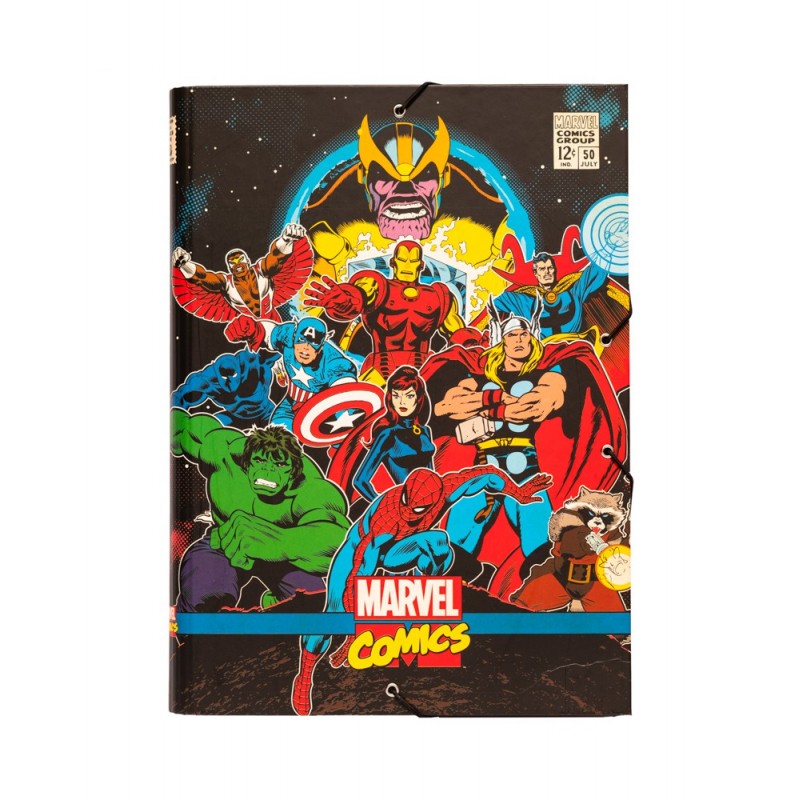 Carpeta Solapas Marvel Comics Avengers