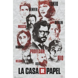 Poster La Casa De Papel El...