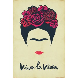 Poster Frida Kahlo Viva La...