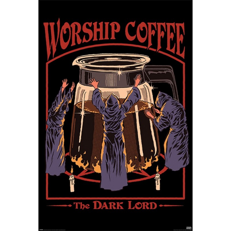 Poster Steven Rhodes Worship Coffee