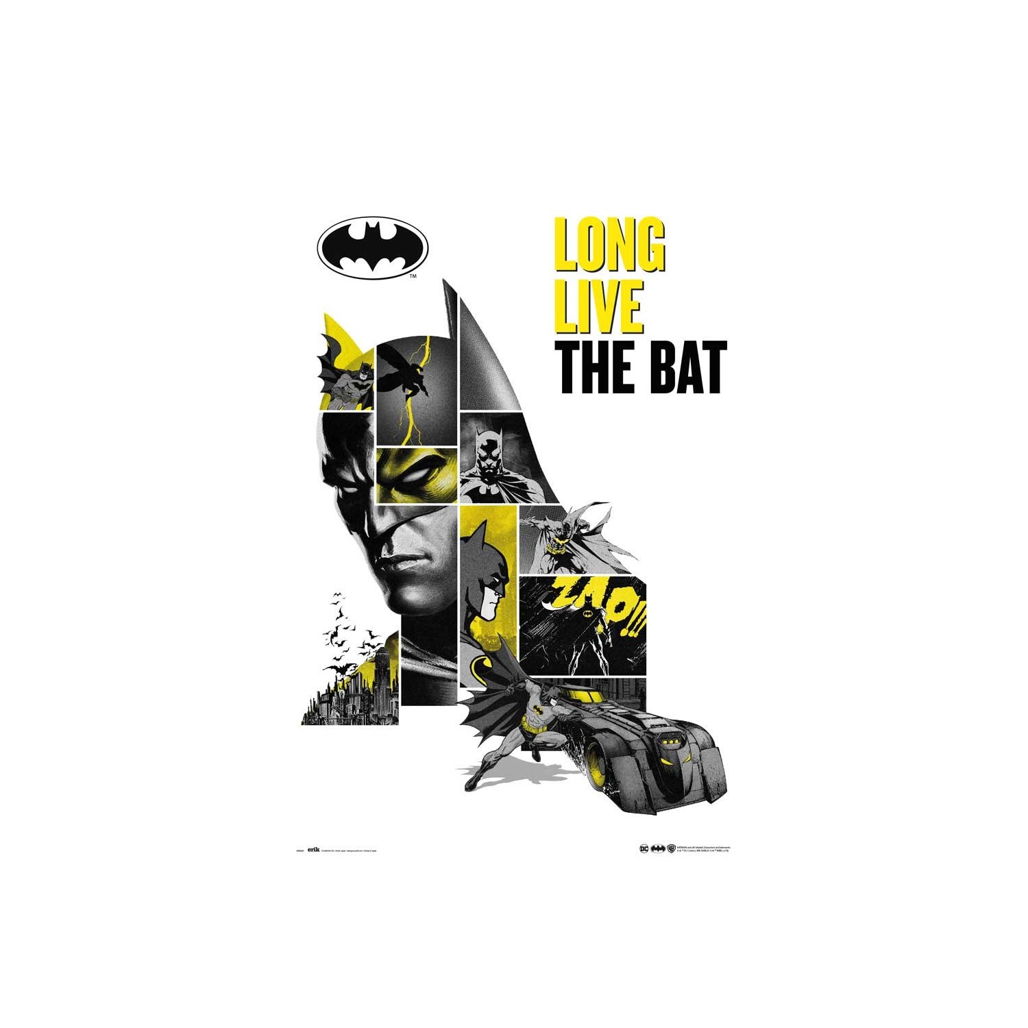Poster Dc Comics 80 Aniversario Batman