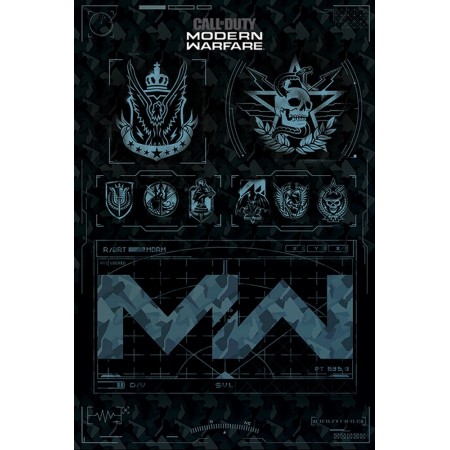 Poster Call Of Duty Modern Warfare Fractions