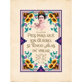 Print Frida Kahlo Pies Para...