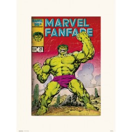 Lamina 30X40 Cm Hulk Marvel...