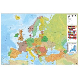 Poster Grande Mapa Europa...