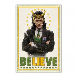 Poster Loki Believe Marvel...