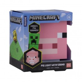 Lampara Con Sonido Minecraft Cerdito con Ofertas en Carrefour