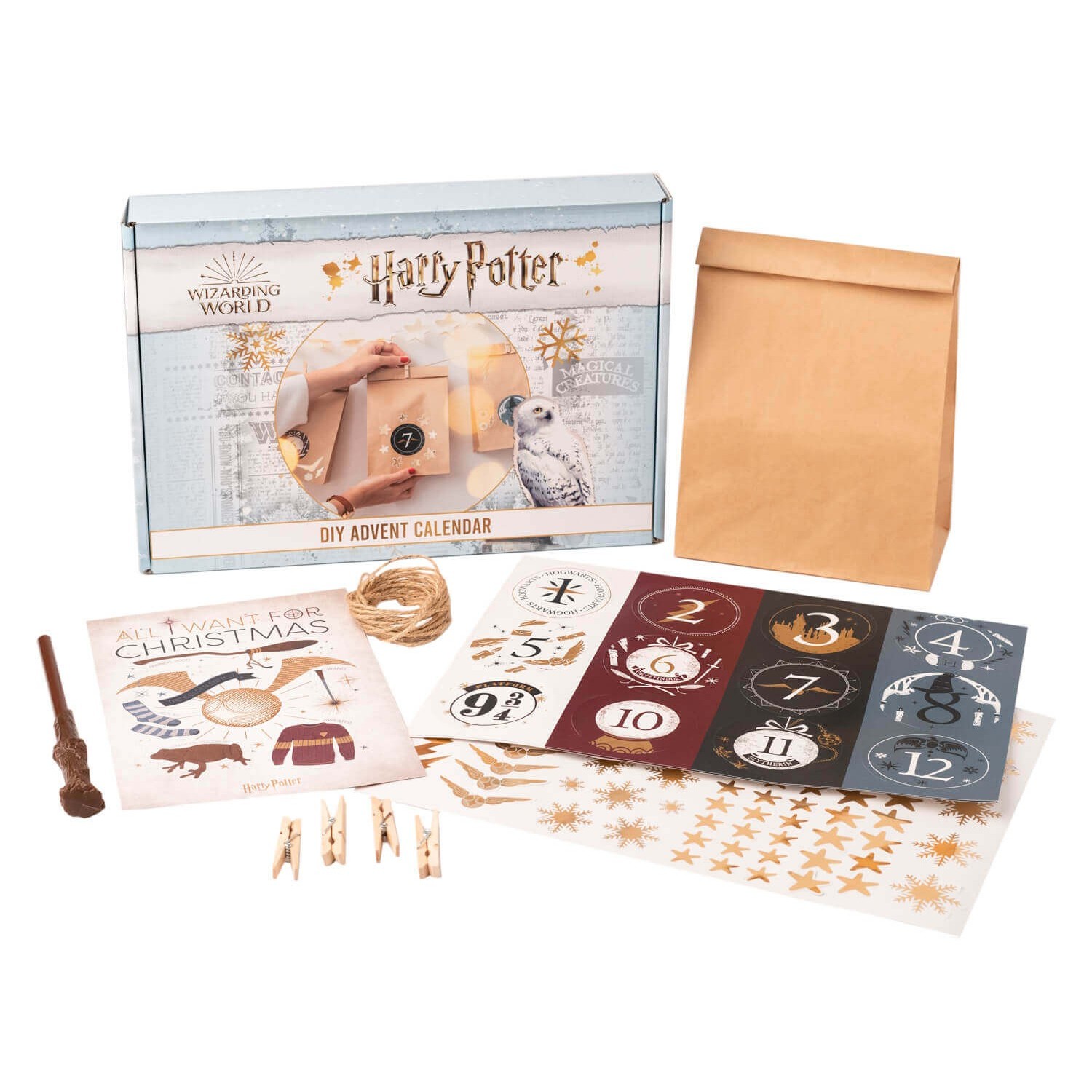 Calendario De Adviento Harry Potter Navidad En Hogwarts