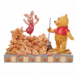 Figura Piglet & Pooh Otoño...