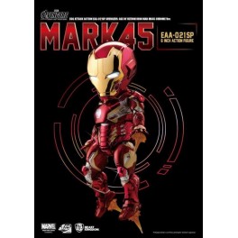 Figura Iron Man MK45 Chrome...