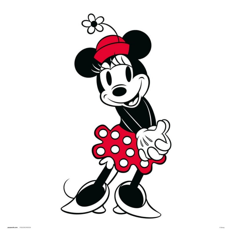 Print Minnie Mouse Disney 30X30 Cm