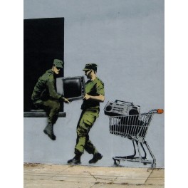 Print Banksy Soldiers...