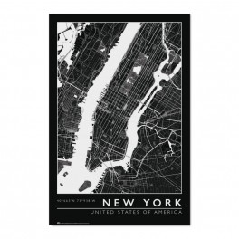 Poster Mapa De Nueva York...