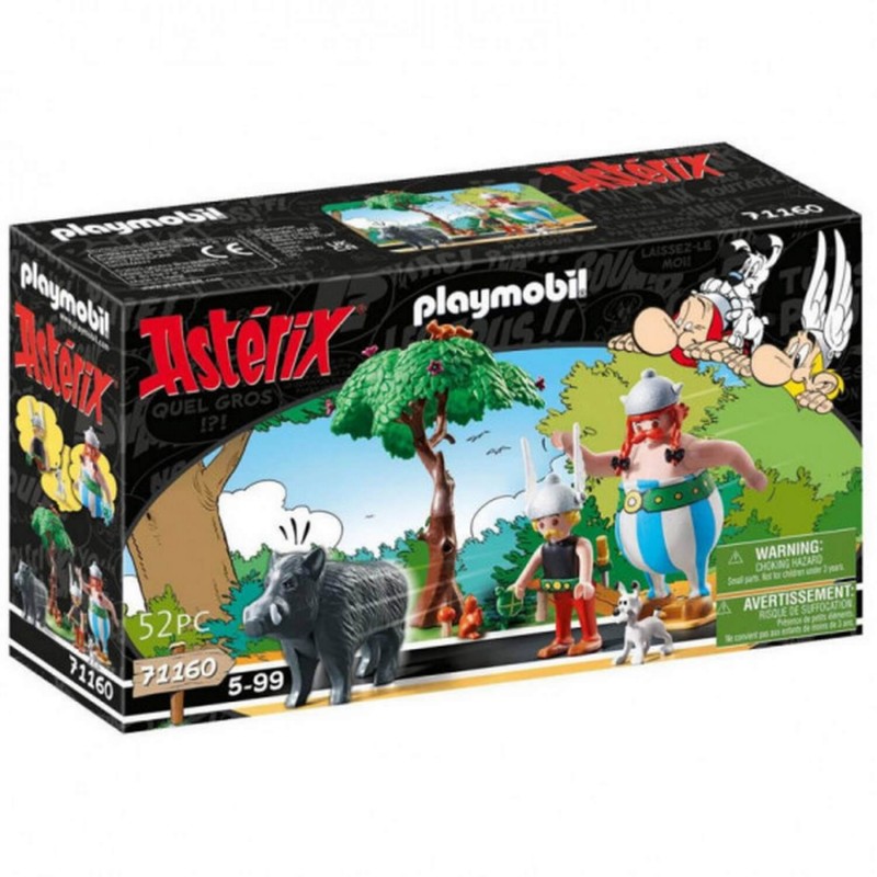 Playmobil Asterix Y Obelix La Caza Del Jabali
