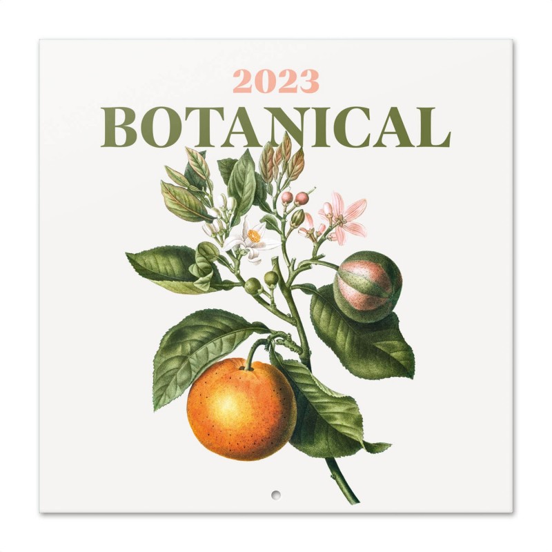 Calendario Pared 2023 Botanical