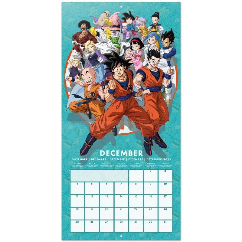 Venta de Calendario Pared 2023 Dragon Ball Super Online