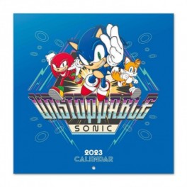 Calendario Pared 2023 Sonic