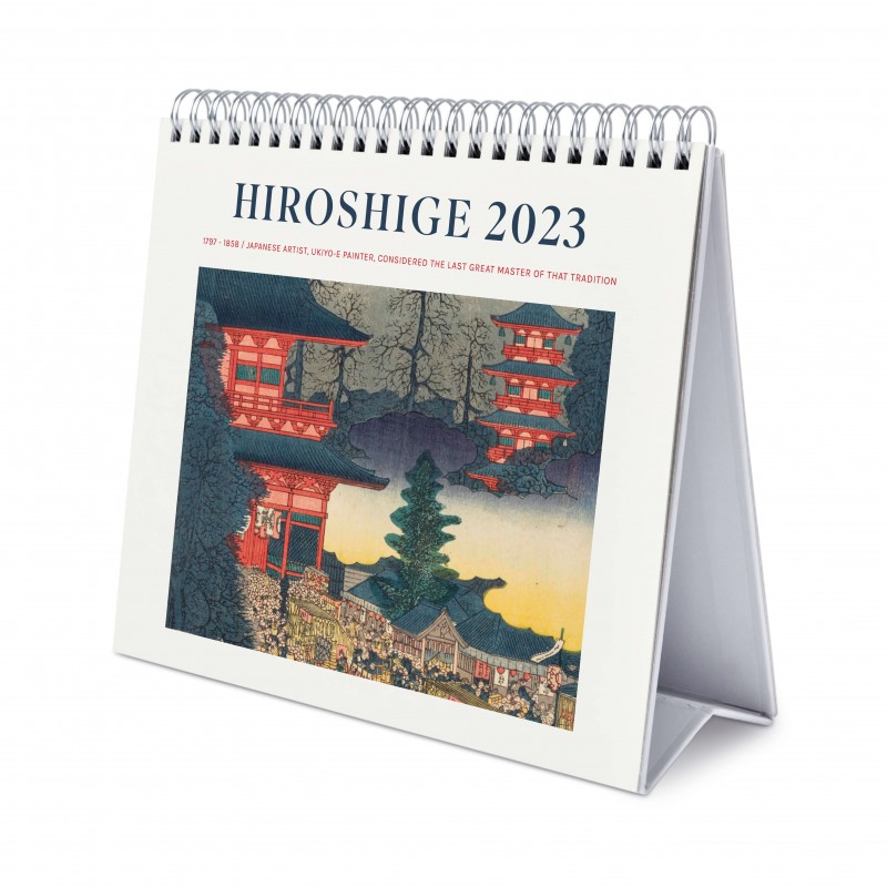 Calendario Escritorio 2023 Japanese Art Hiroshige