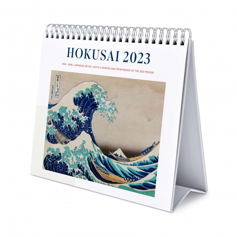 Calendario Escritorio 2023 Japanese Art Hokusai