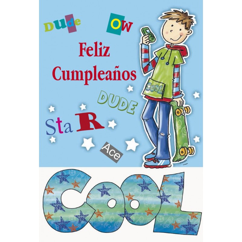 Tarjeta Felicitacion Feliz Cumpleaños