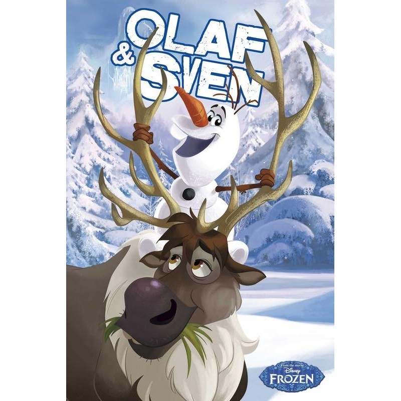 Maxi Poster Frozen Olaf Y Sven