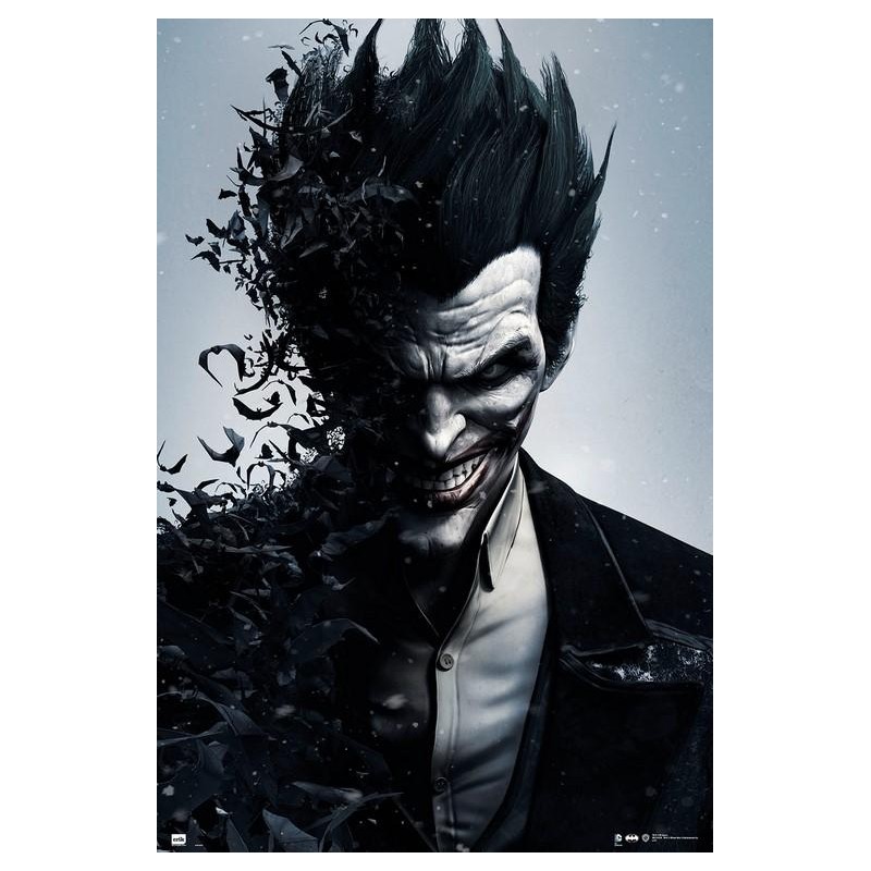 Poster Batman Arkham Origins Joker DC Comics