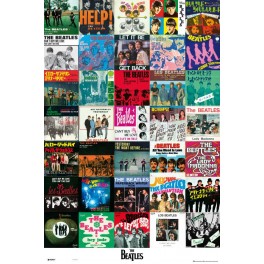 Poster The Beatles Portadas...